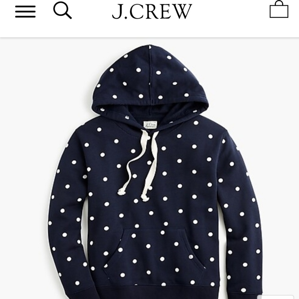 J Crew Hooded Sweatshirt